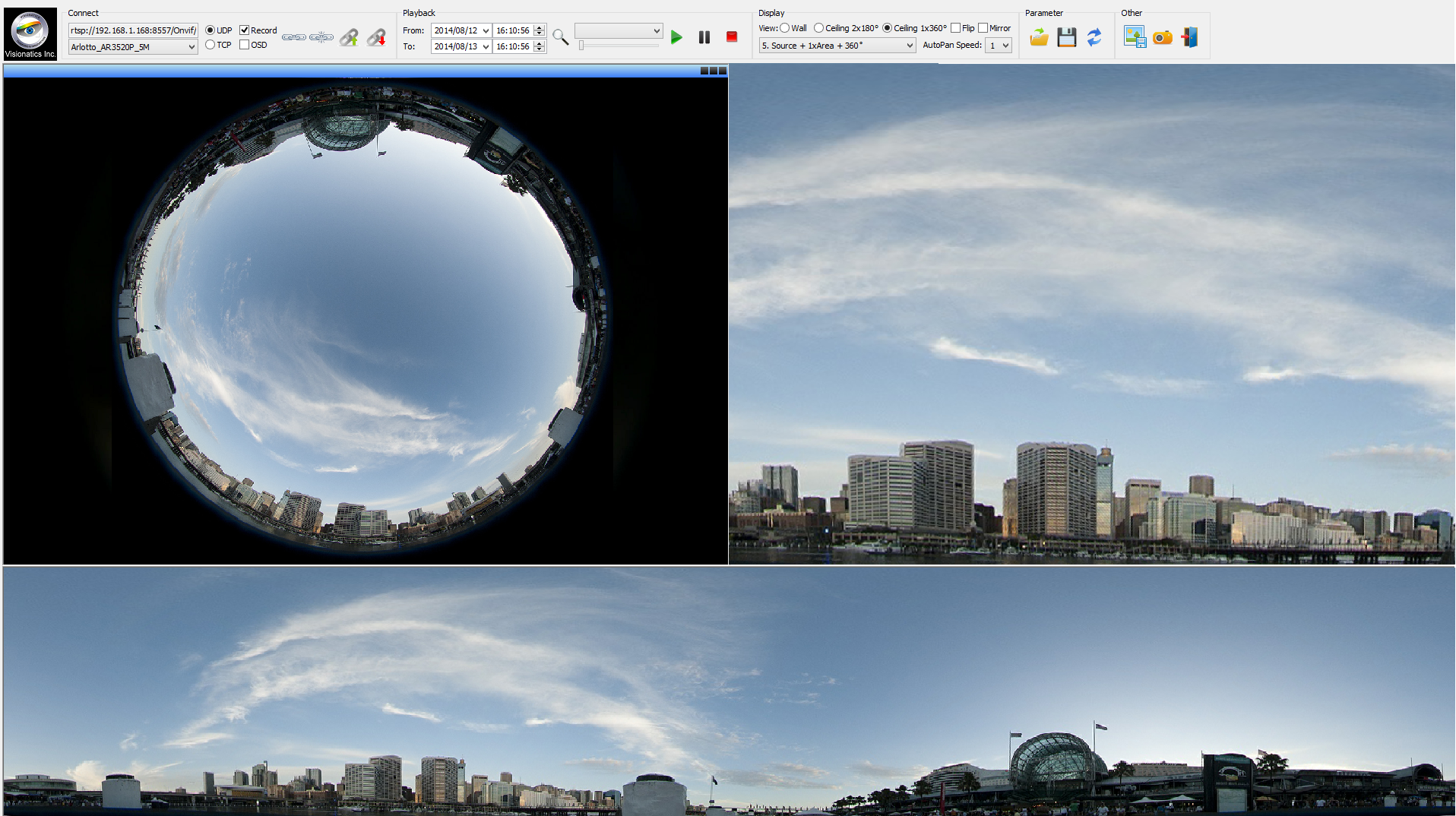 Visionatics Dewarp Viewer